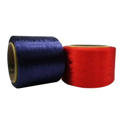 Factory 800D High Strength Filament Skin-Friendly Soft Colors Dyed FDY Yarn Polypropylene Yarn for Webbing Mattress Tape   