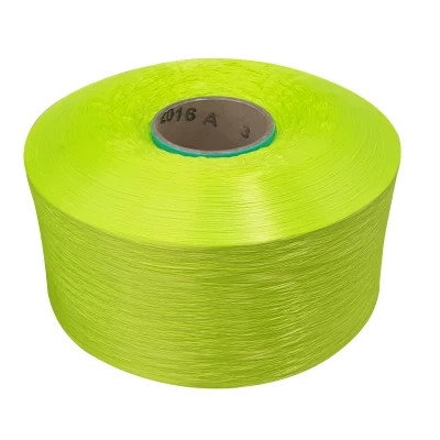 900D Polypropylene Yarn  Doped Dyed Yarn Black PP   with Anti-UV Protection  for Webbing Ropes  