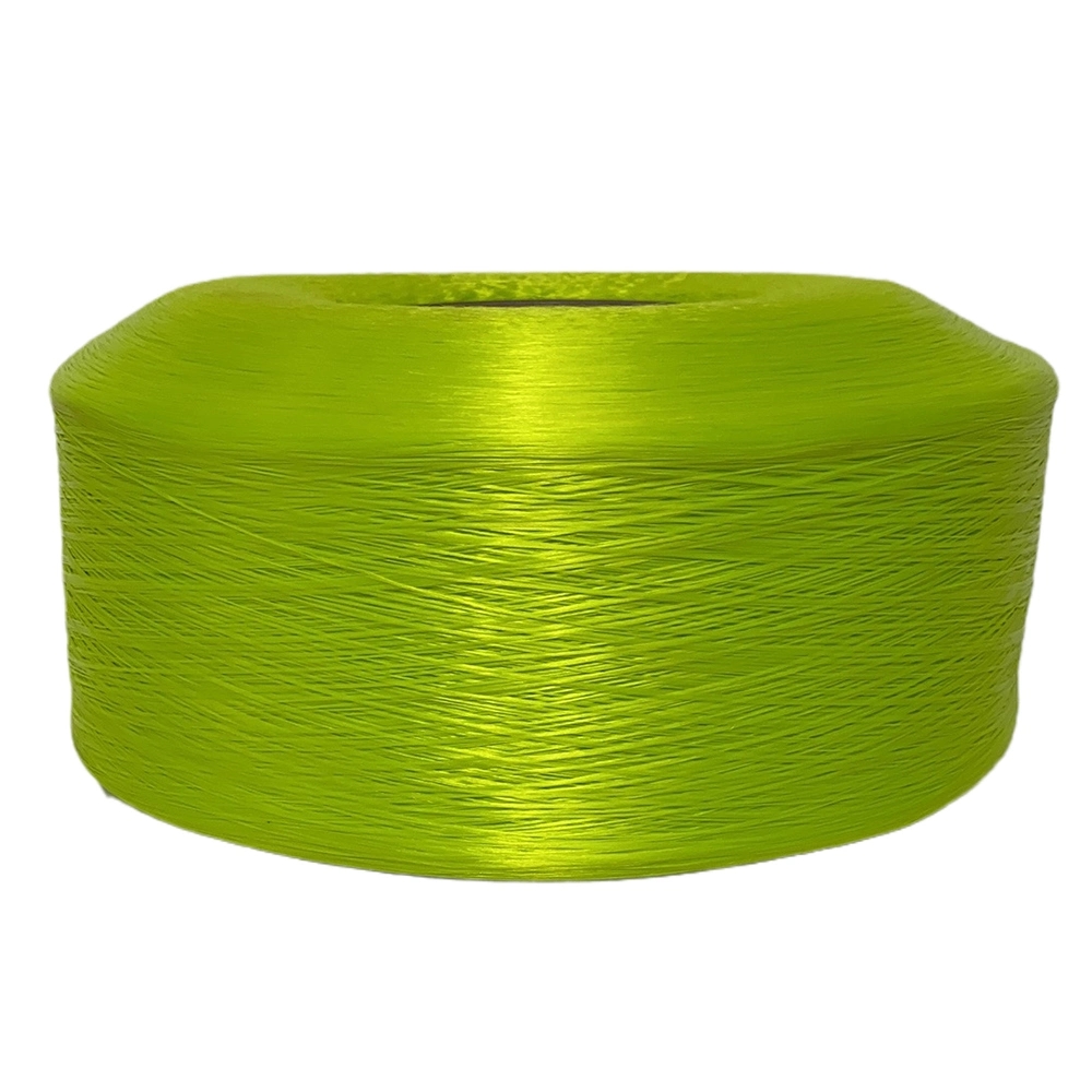  Hilo de filamento de PP amarillo de alta calidad para bolsa tejida de plástico  